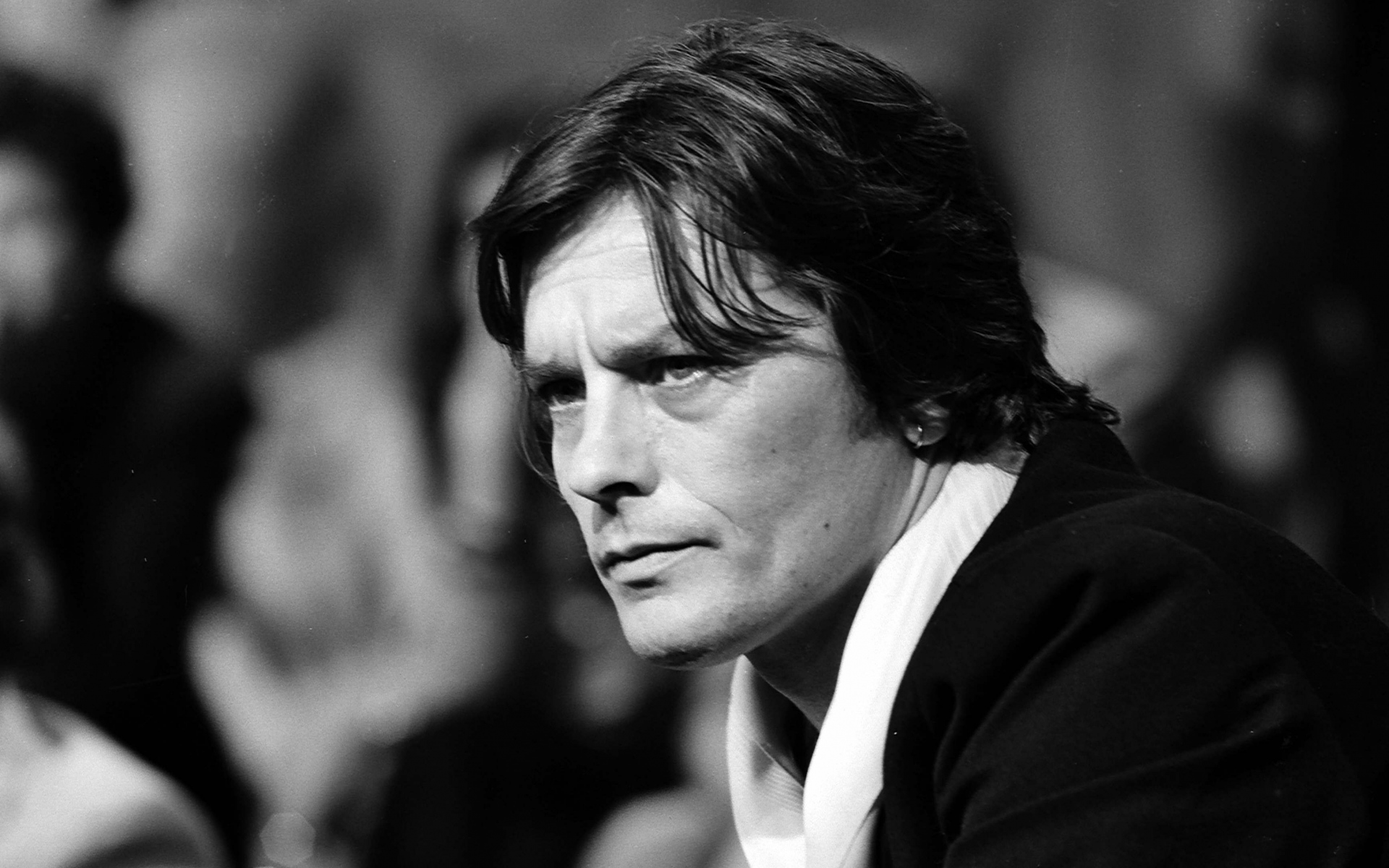 Картинки Alain delon, мнение, знаменитость, мужчина, черный белый фото и обои на рабочий стол