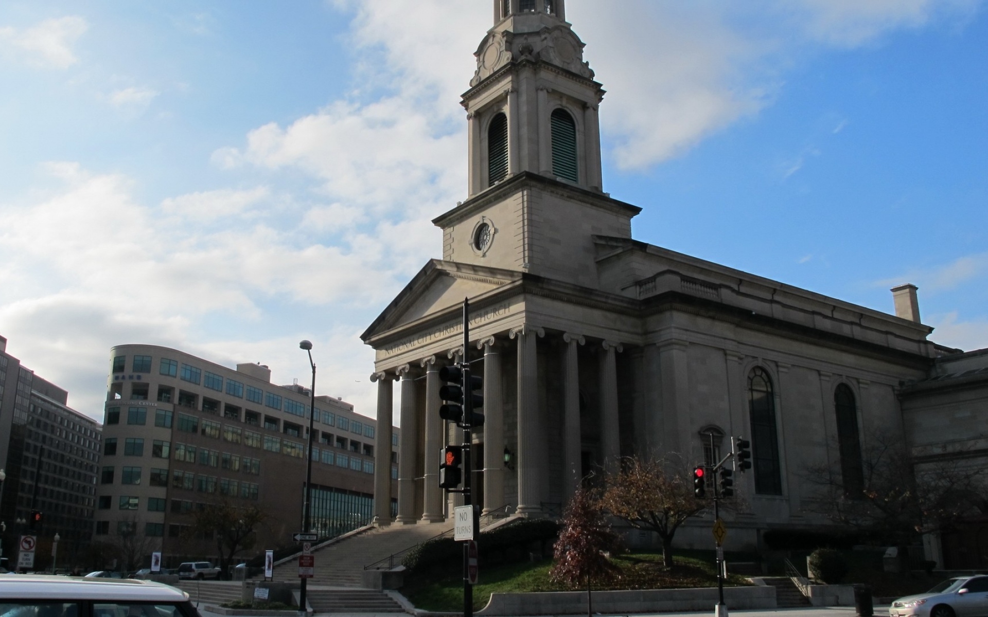Картинки Dc, lincoln, washington, building, street фото и обои на рабочий стол