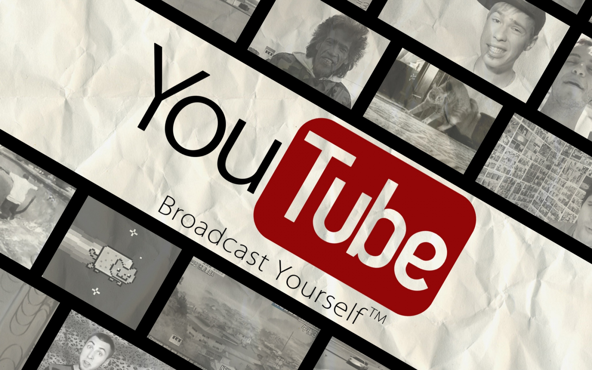 Картинки Youtube, видео, сайт, красный фото и обои на рабочий стол
