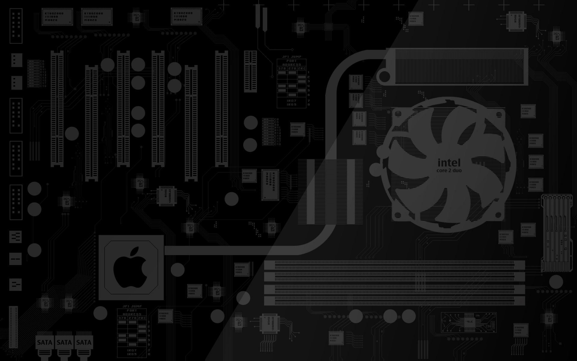 Картинки Схема, материнская плата, intel, apple фото и обои на рабочий стол