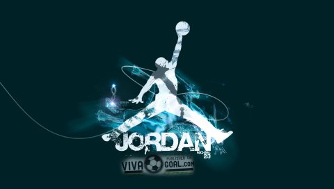 Майкл Йордан, баскетбол, мяч, спорт
