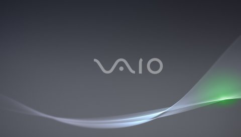 Vaio, фон, hi-tech, логотип