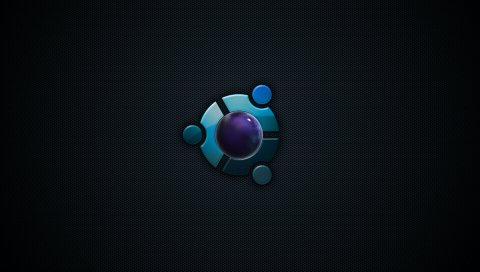 Ubuntu, логотип, бренд, символ