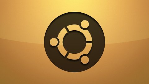 Ubuntu, логотип, фон, изображение