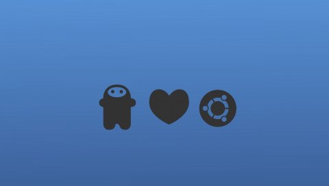 Ubuntu, linux, love, os