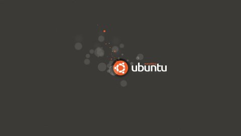 Ubuntu, все, логотип, фон