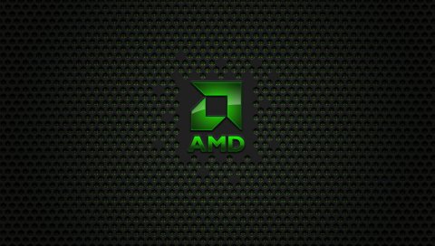 Amd, бренд, компьютер, логотип, фон
