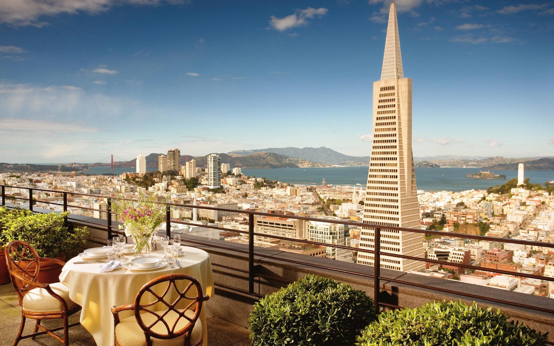 Картинки San - francisco, балкон, гостиница, взгляд, красивый фото и обои на рабочий стол