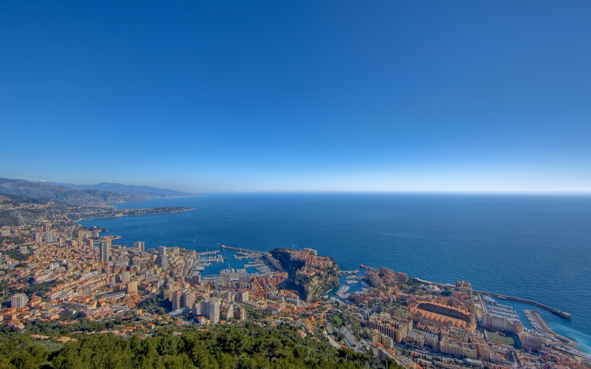 Картинки La belle epoque, Монако, залив, вид фото и обои на рабочий стол