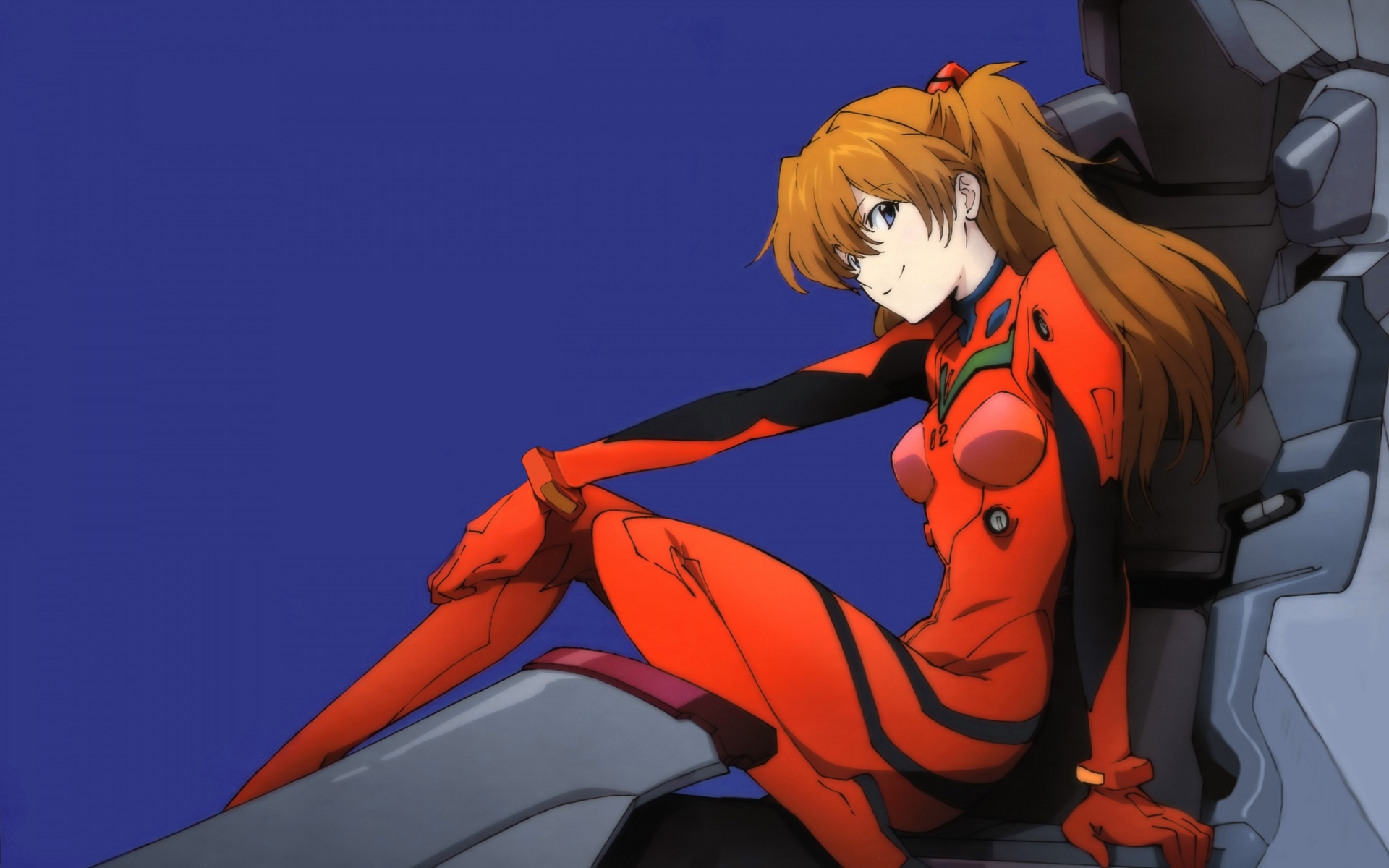 Картинки Asuka langley soryu, девушка, брюнетка, молодая улыбка фото и обои на рабочий стол