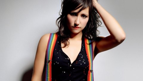 Victoria tunstall, kt tunstall, певец, брюнетка, фигурные скобки