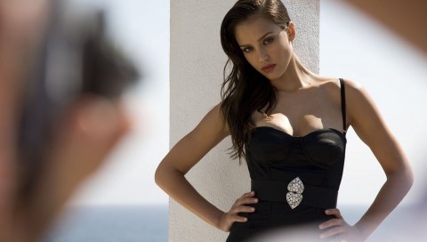 Джессика Альба, платье, гламур, стиль