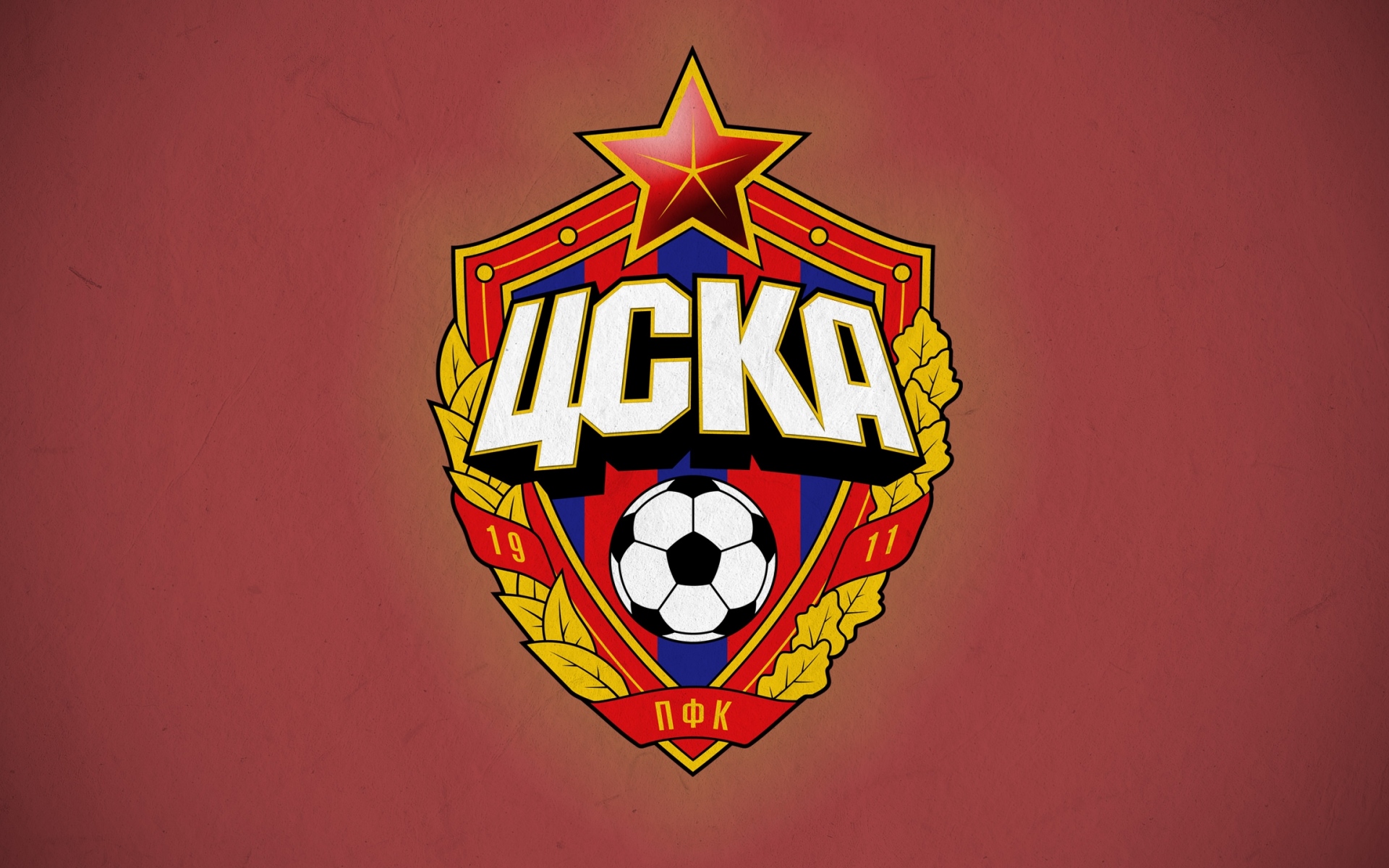 Картинки Cska, эмблема, мяч, футбол фото и обои на рабочий стол
