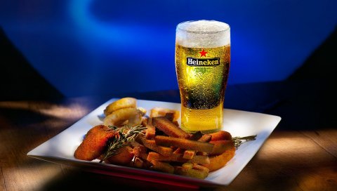 Heineken, бренды, алкоголь, пиво, закуски, отдых