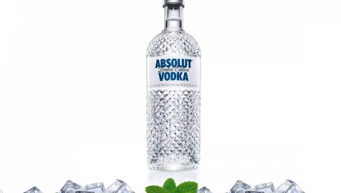 Абсолютная, водка, напитки, алкоголь, бренд, бутылка