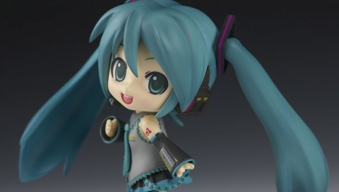 Аниме, hatsune miku, шаг, поза, улыбка