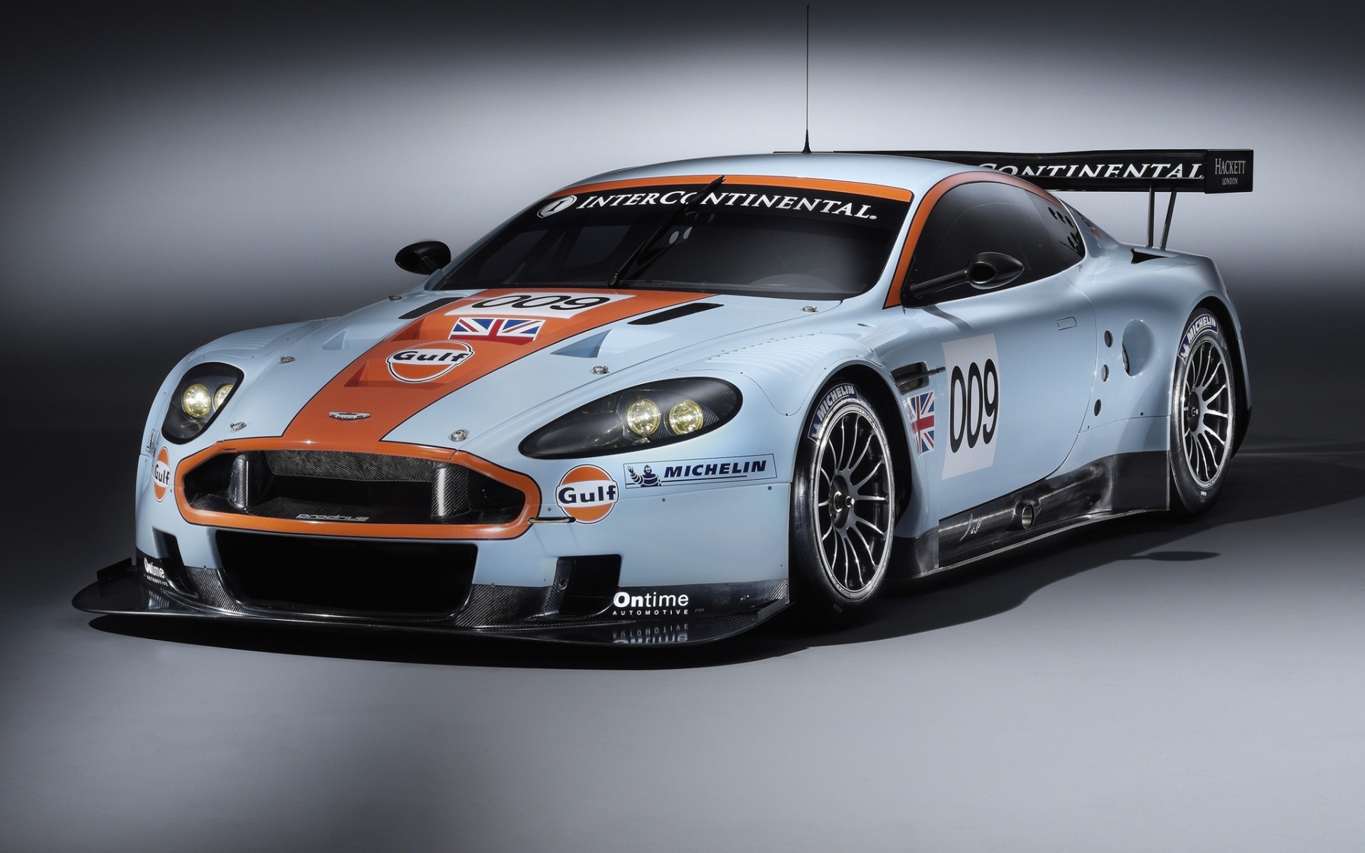 Картинки Aston martin, dbr9, 2008, белый, вид спереди, стиль, автомобили, спорт фото и обои на рабочий стол