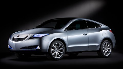 Концепция, acura, zdx, металлик
