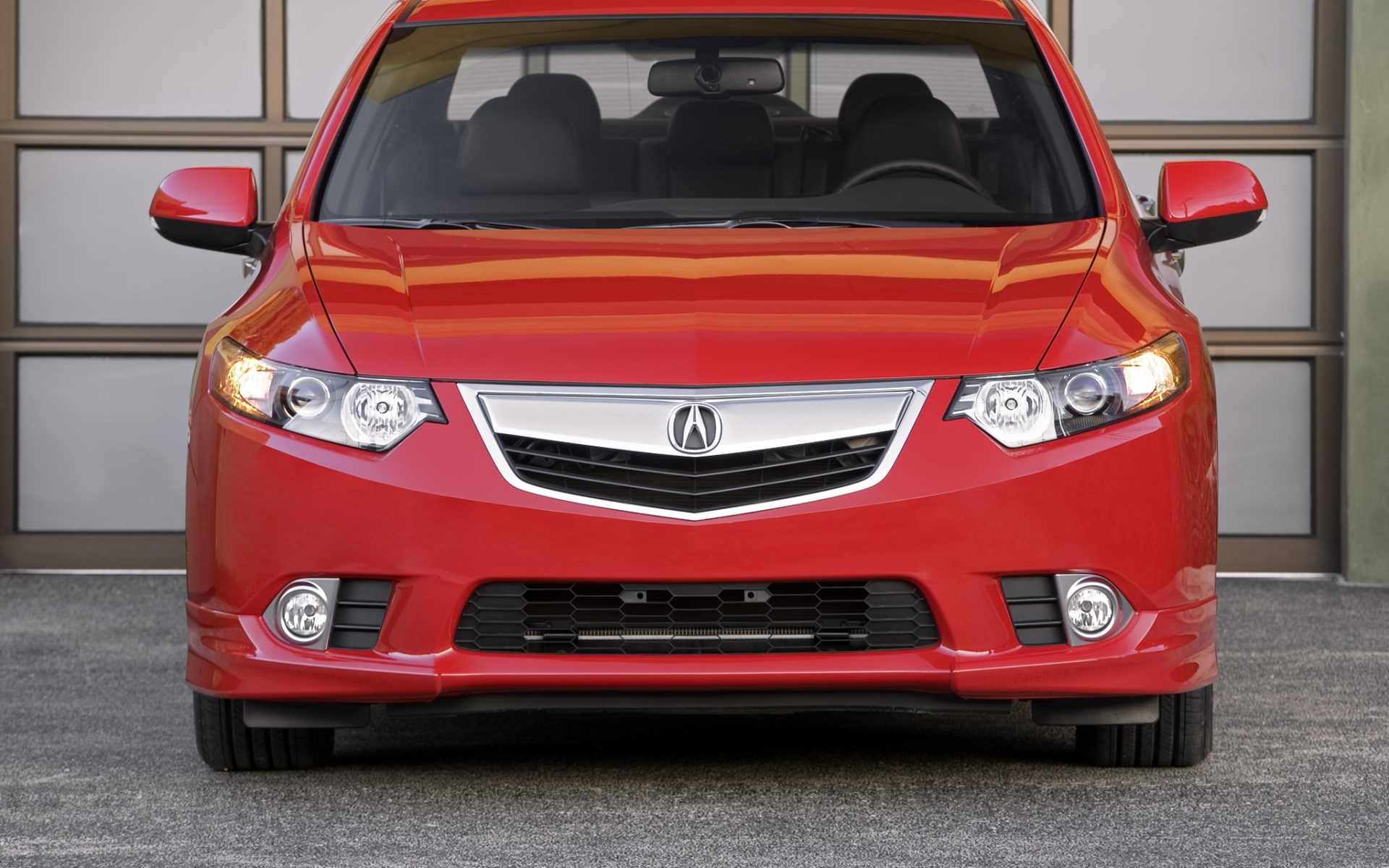 Картинки Acura, tsx, 2011, красный, вид спереди, стиль, авто фото и обои на рабочий стол