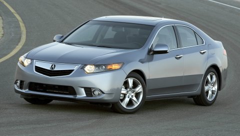 Acura, tsx, 2010, серый металлик, вид спереди, стиль, автомобили, асфальт