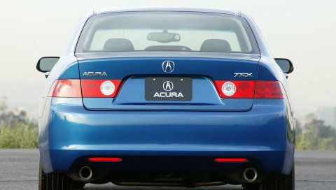 Acura, tsx, 2003, синий, вид сзади, стиль, автомобили, природа, асфальт