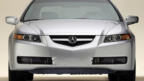 Acura, tl, 2004, металлический белый, вид спереди, стиль, авто