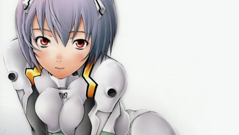 Девушка, neon genesis evangelion rei, брюнетка, глаза, осанка, костюм