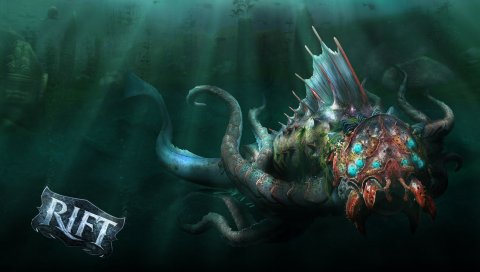 Рифт, монстр, подводный, светлый