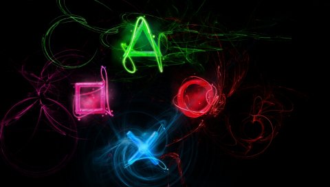 Playstation, символы, графика