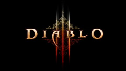 Diablo 3, имя, текст, шрифт, фон