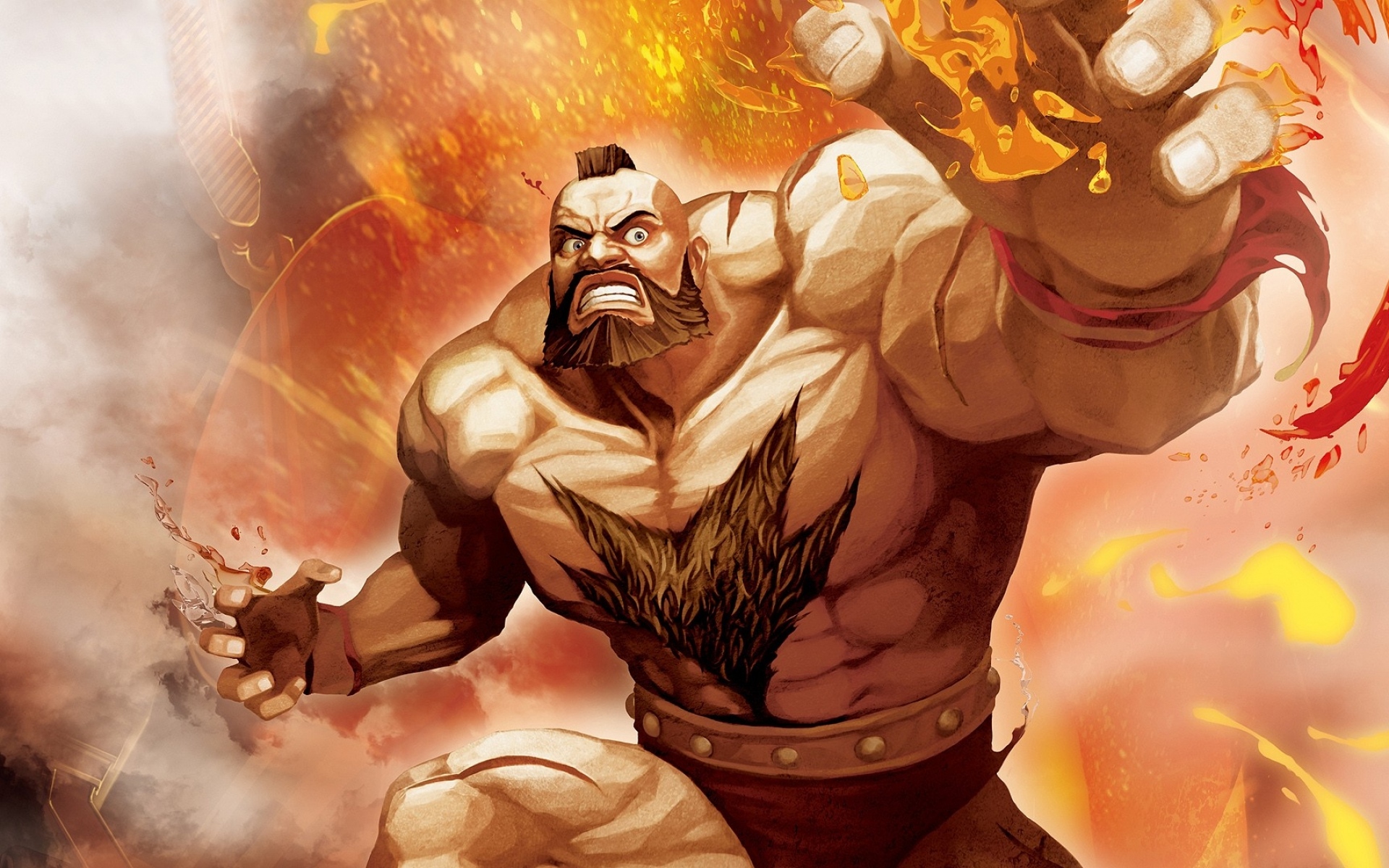 Картинки Уличный истребитель x tekken, zangief, истребитель, руки, мышцы фото и обои на рабочий стол