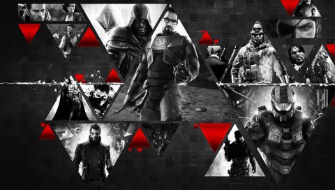Batman, arkham city, выстрелы, персонажи, фон