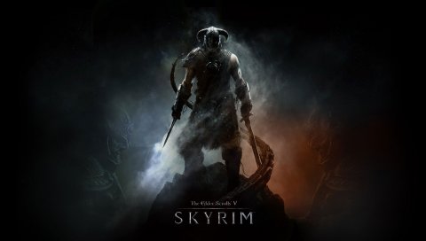 Старшие свитки, воин, дым, шлем