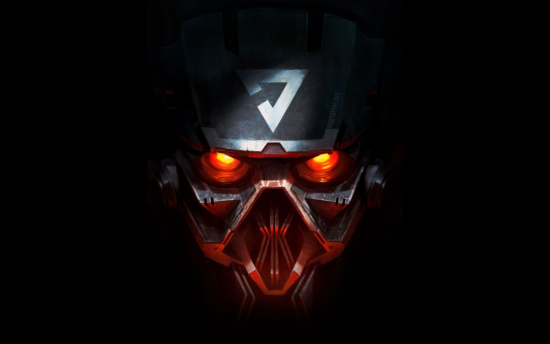Картинки Killzone, шлем, свет, глаза, солдат фото и обои на рабочий стол