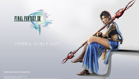 Финальная фантазия xiii, oerba yan fang, девушка, платье, персонал
