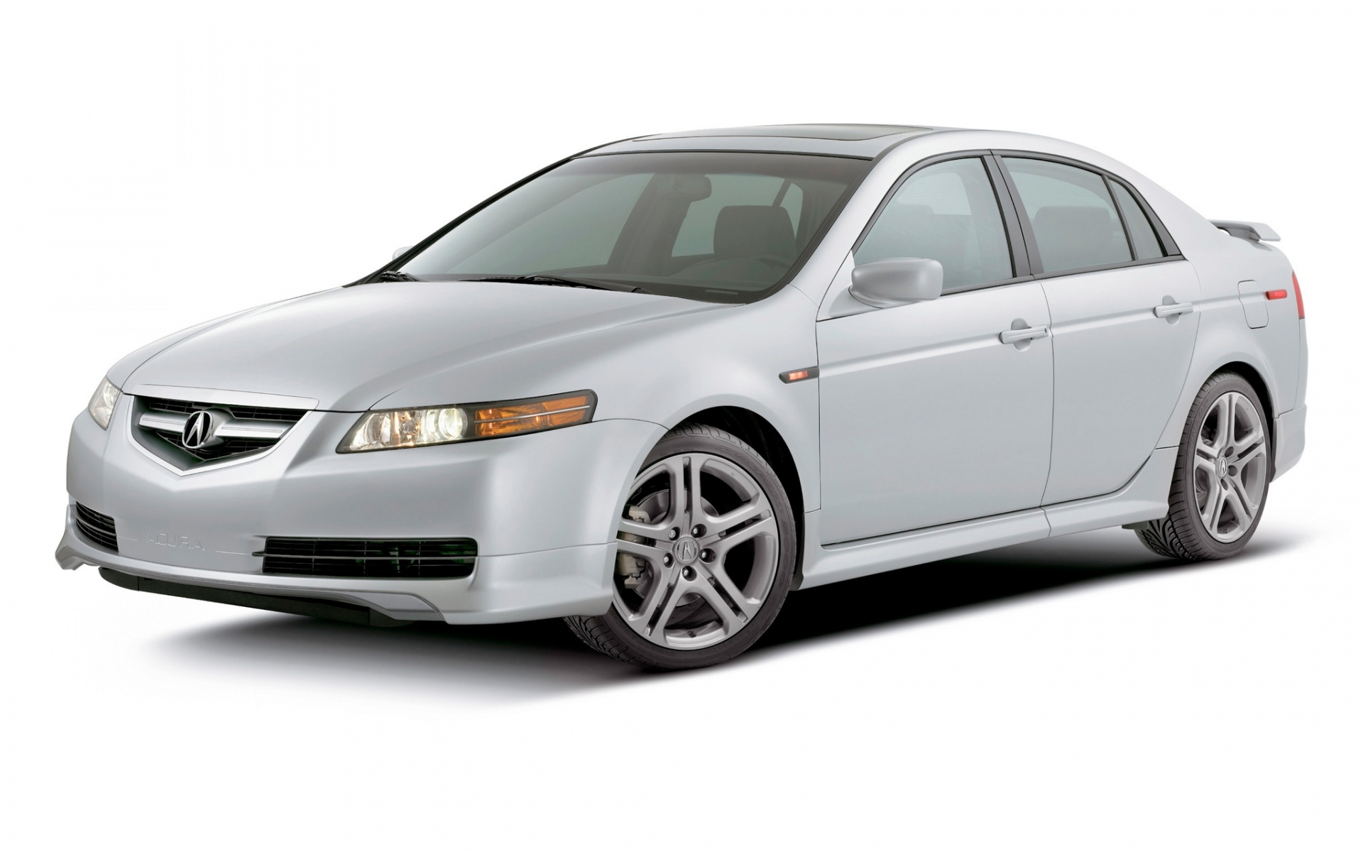 Картинки Acura, tl, 2004, белый, вид сбоку, стиль, авто фото и обои на рабочий стол