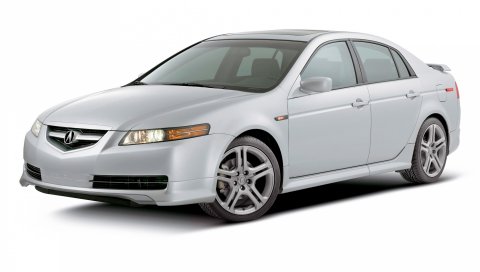 Acura, tl, 2004, белый, вид сбоку, стиль, авто