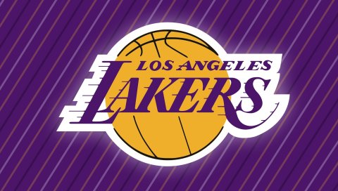 Los angeles lakers, баскетбол, логотип, спорт