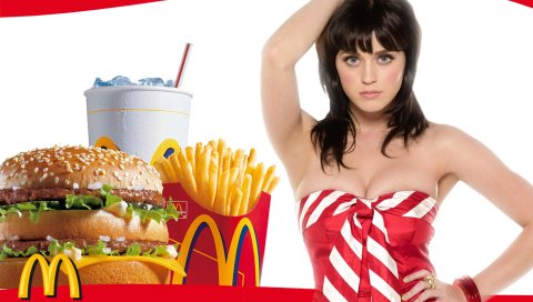 Mcdonalds, katy perry, food, company