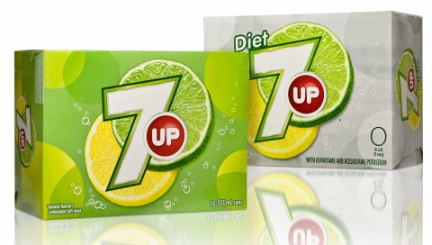 7up, напитки, сода, коробки, сладкий