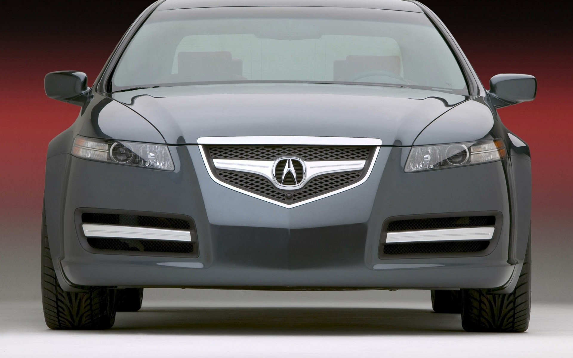 Картинки Acura, tl, 2003, серый, вид спереди, стиль, концепт-кар, авто фото и обои на рабочий стол