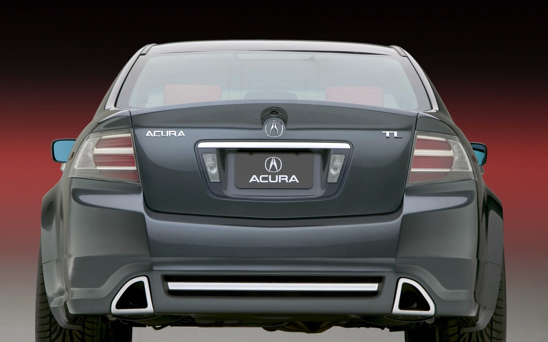 Картинки Acura, tl, 2003, серый, вид сзади, стиль, концепт-кар, авто фото и обои на рабочий стол