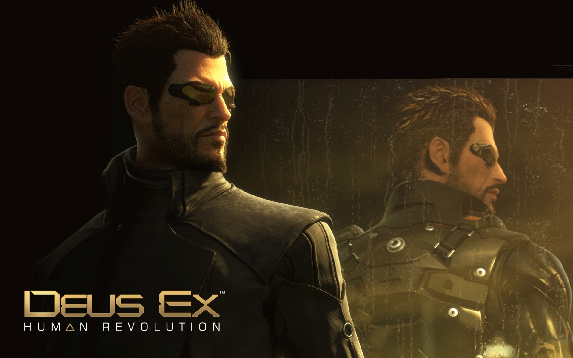 Картинки Deus ex human revolution, adam jensen, персонаж, лицо, взгляд фото и обои на рабочий стол