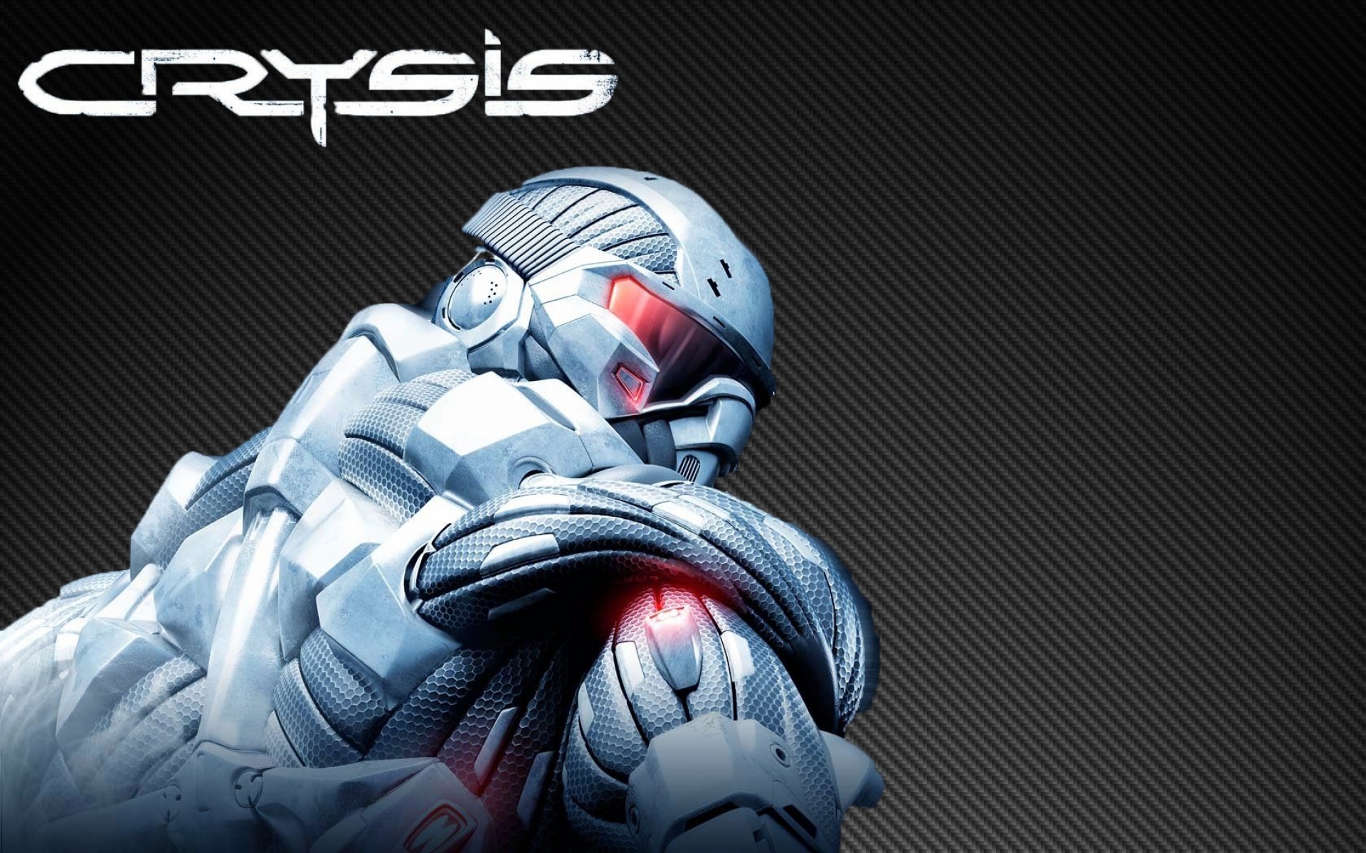 Картинки Crysis, взгляд, плечо, костюм, свет, alcatraz фото и обои на рабочий стол
