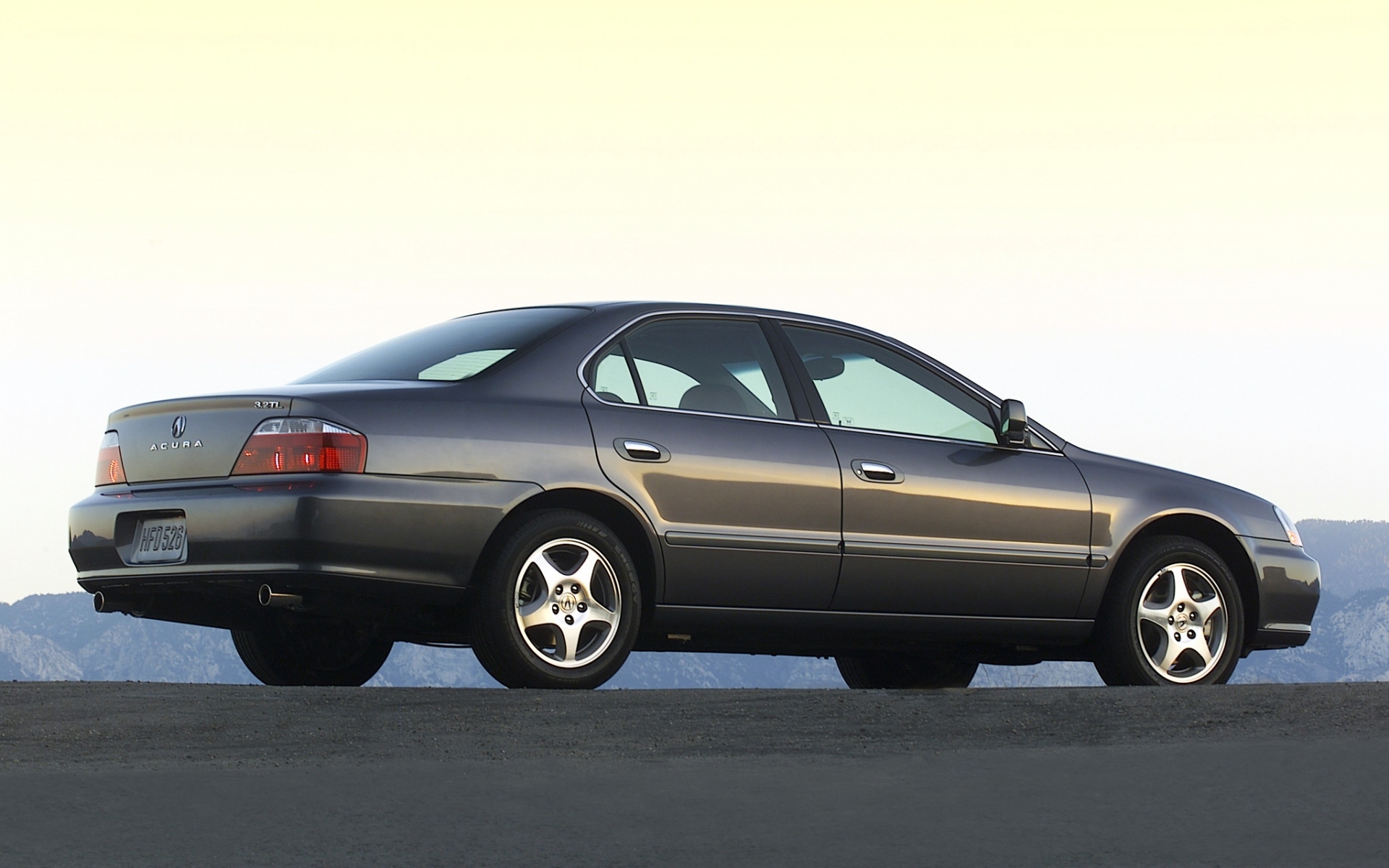 Картинки Acura, tl, 2002, серый, вид сбоку, стиль, автомобили, асфальт фото и обои на рабочий стол