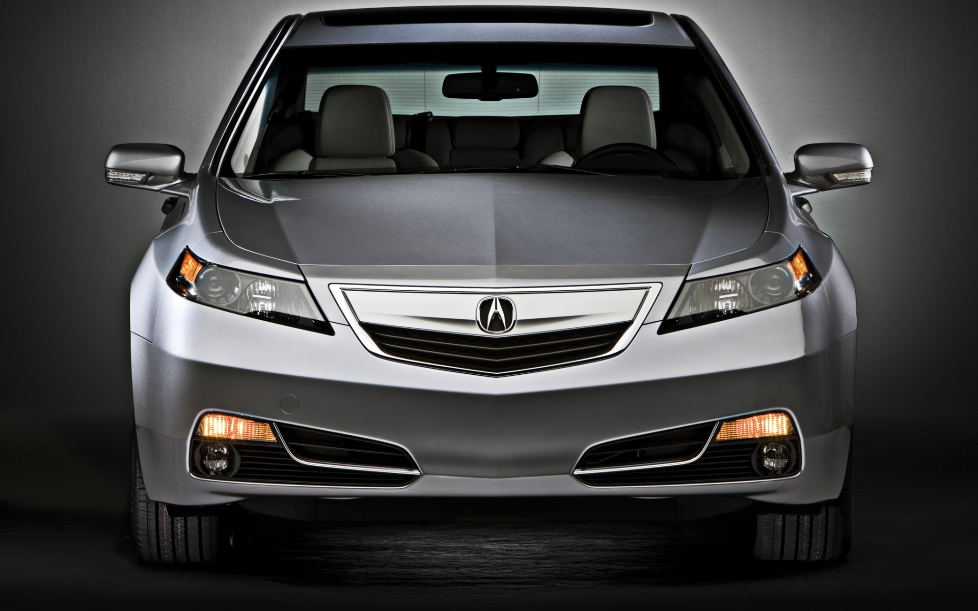 Картинки Acura, tl, 2011, металлик серый, вид спереди, стиль, автомобили фото и обои на рабочий стол