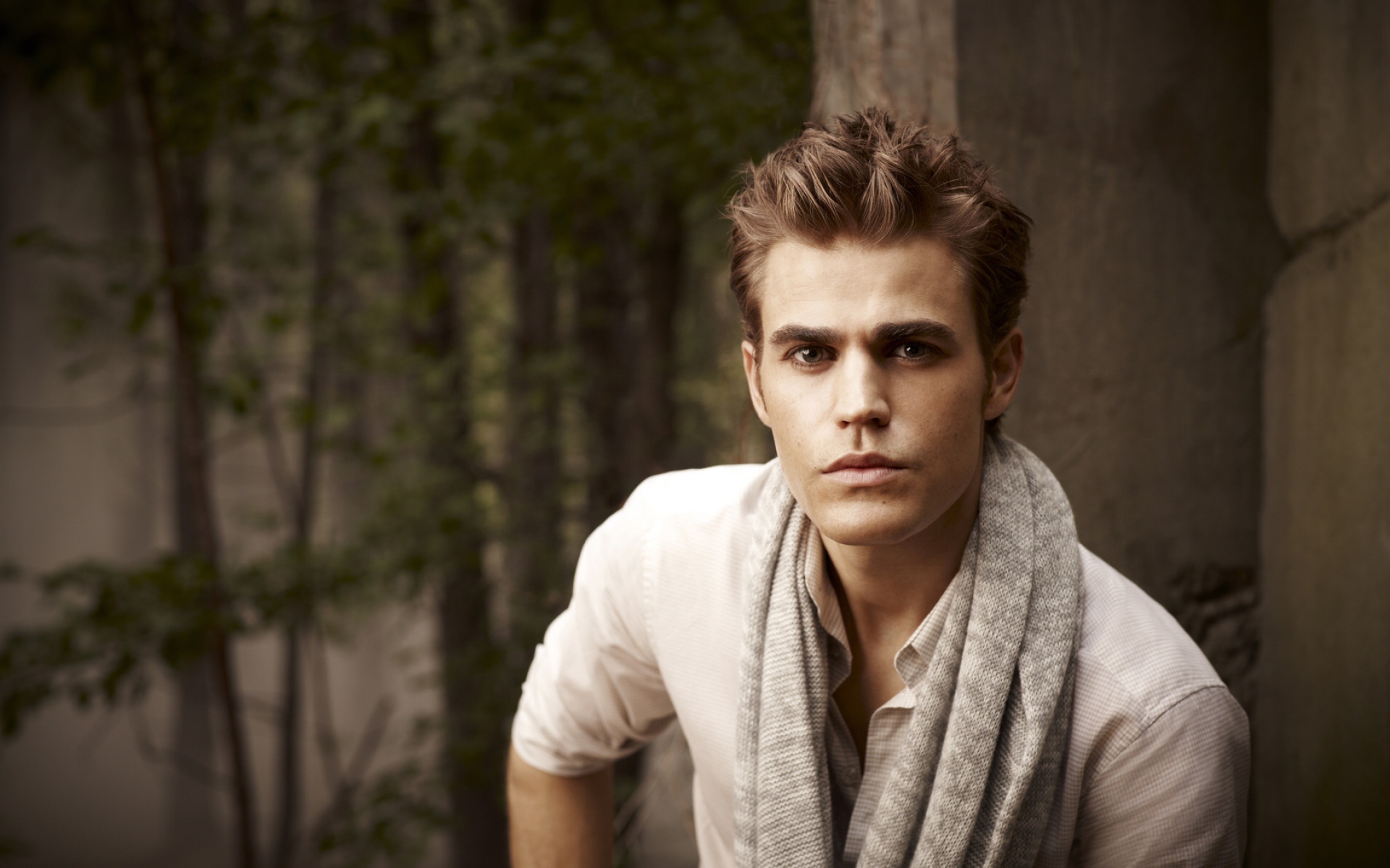 Картинки Paul wesley, актер, мужчина, блондинка, шарф, знаменитость фото и обои на рабочий стол