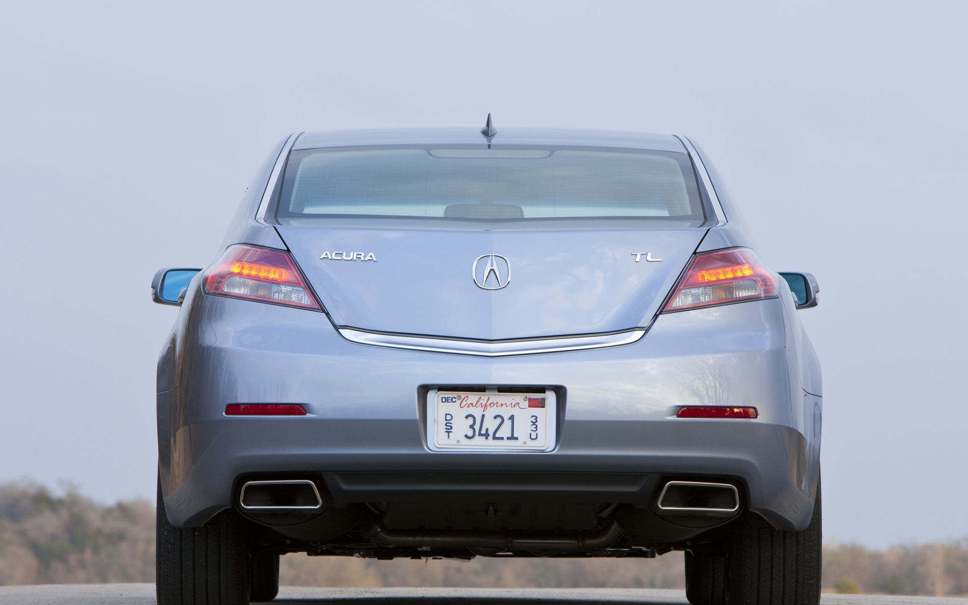 Картинки Acura, tl, 2011, металлический синий, вид сзади, стиль, автомобили, небо фото и обои на рабочий стол