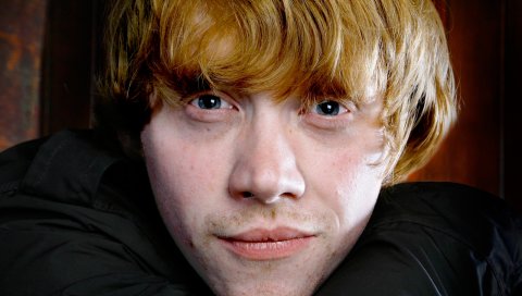 Rupert grint, рыжеволосый, актер, мальчик, лицо, крупный план, веснушки, глаза