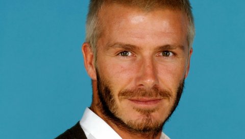Дэвид Бекхэм, футболист, улыбка, лицо, мужчина, костюм